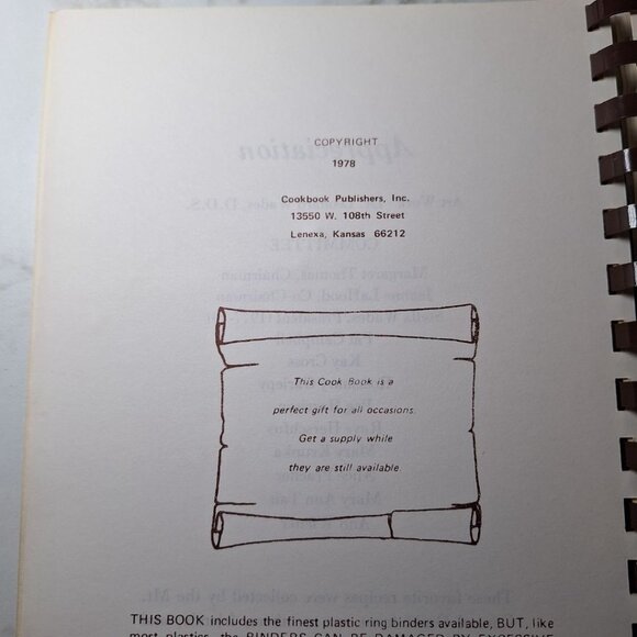 Cook Book Mt Carmel Mercy Hospital Detroit Michigan 1978 Vintage Recipes Guild - Picture 3 of 12